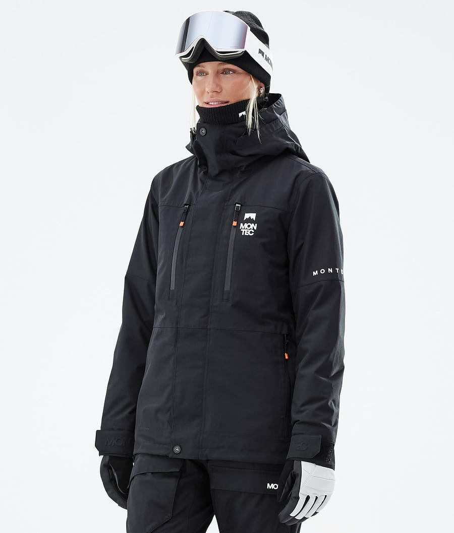 Fawk W Ski Jacket Women Black