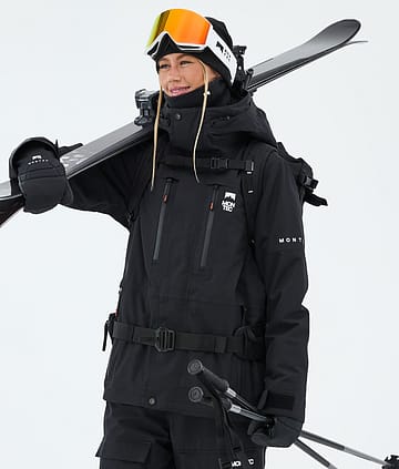Fawk W Ski Jacket Women Black