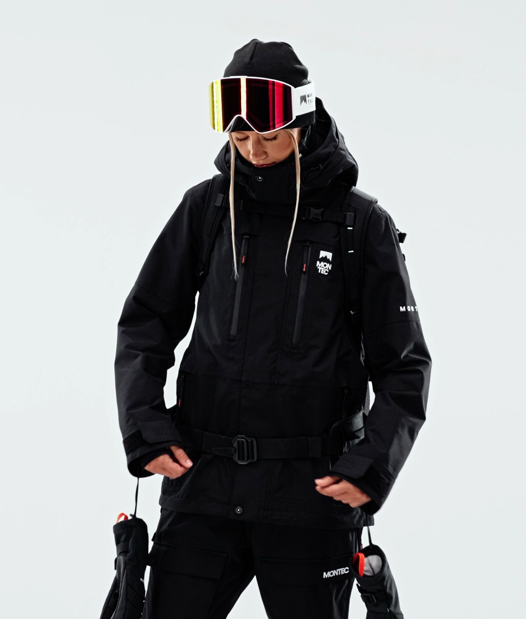 Montec Fawk W レディース ジャケット パンツセット Montec Fawk W Ski Jacket Women Black | Montecwear.com