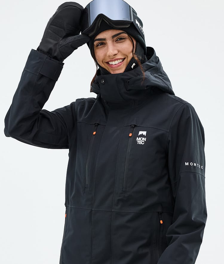 Fawk W Ski Jacket Women Black, Image 2 of 10
