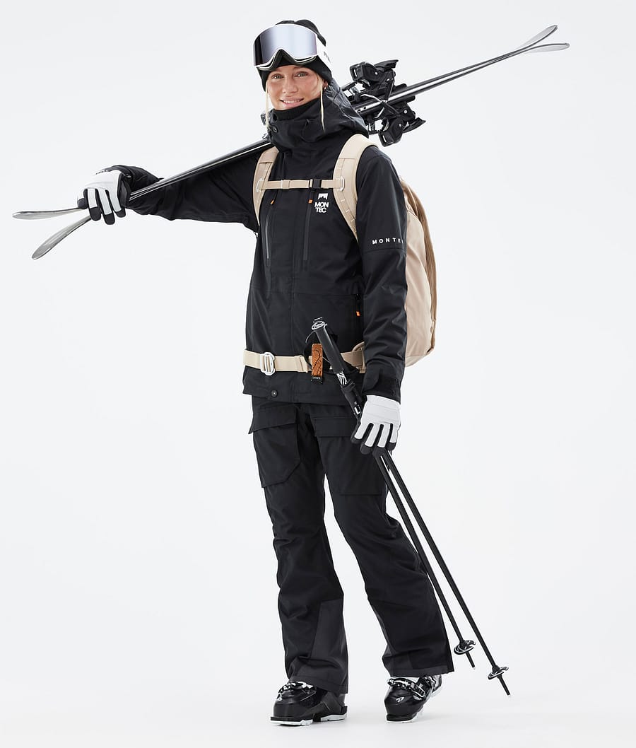 Fawk W Ski Jacket Women Black