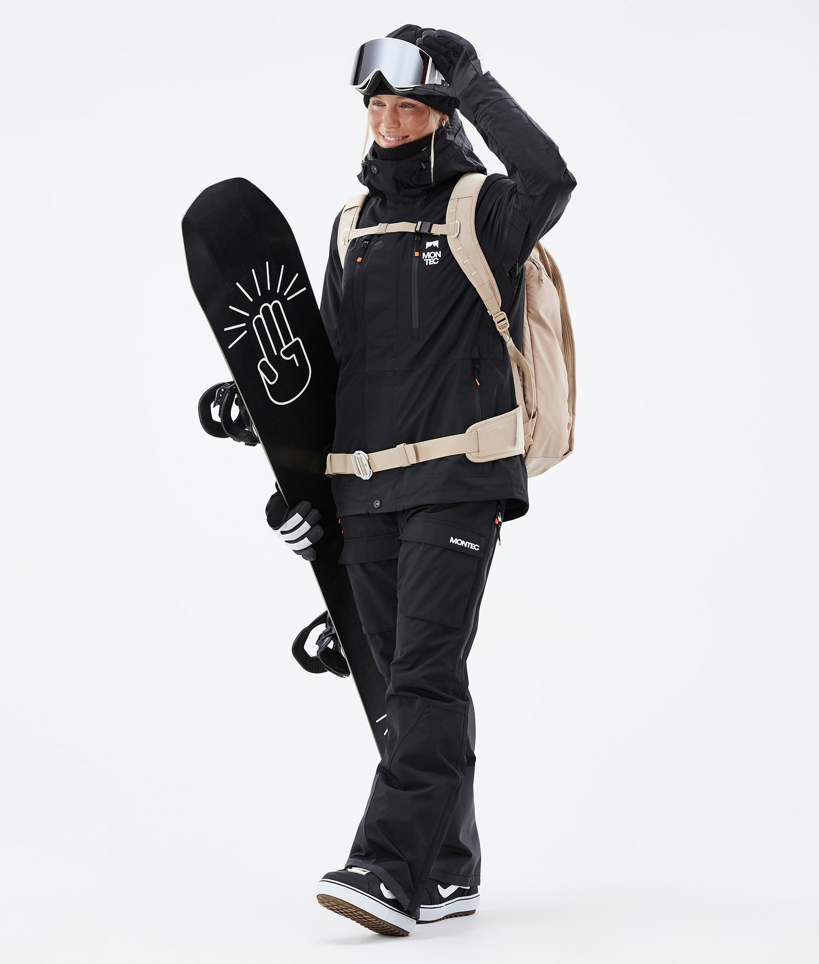 Fawk W Snowboard Jacket Women Black