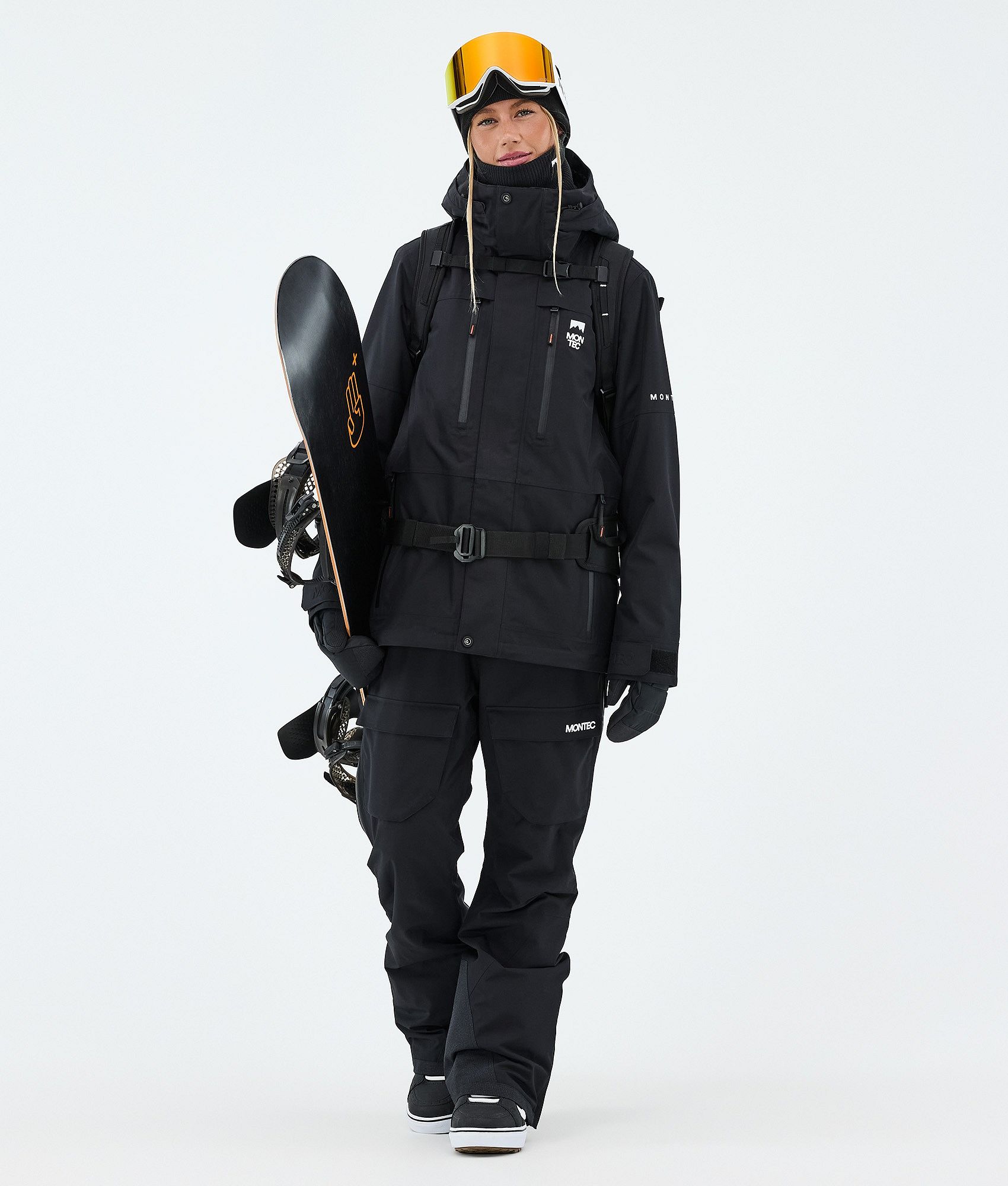 Montec Fawk W Snowboard Jacket Women Black | Montecwear.com