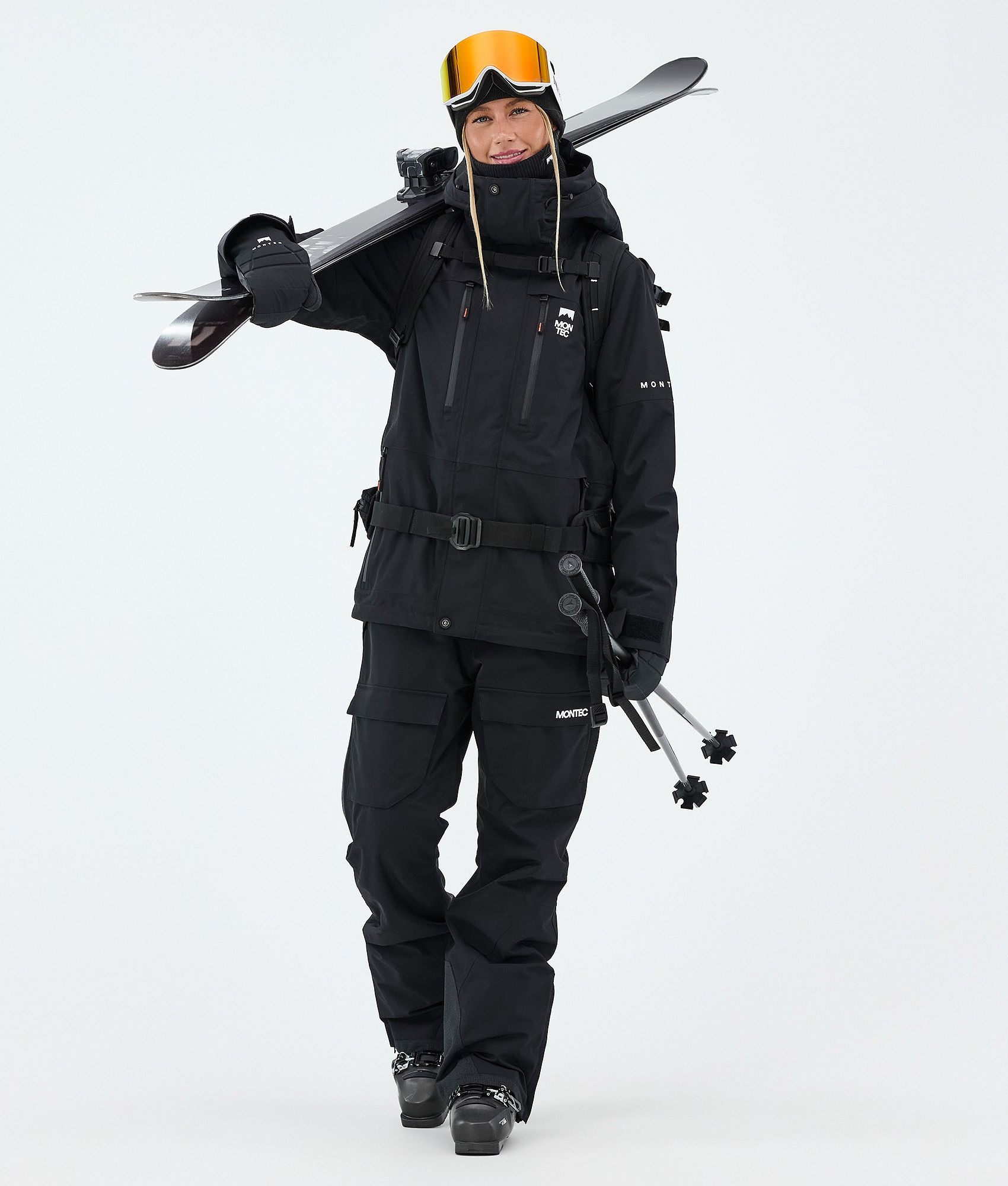 Montec Fawk W Ski Jacket Women Black | Montecwear.com