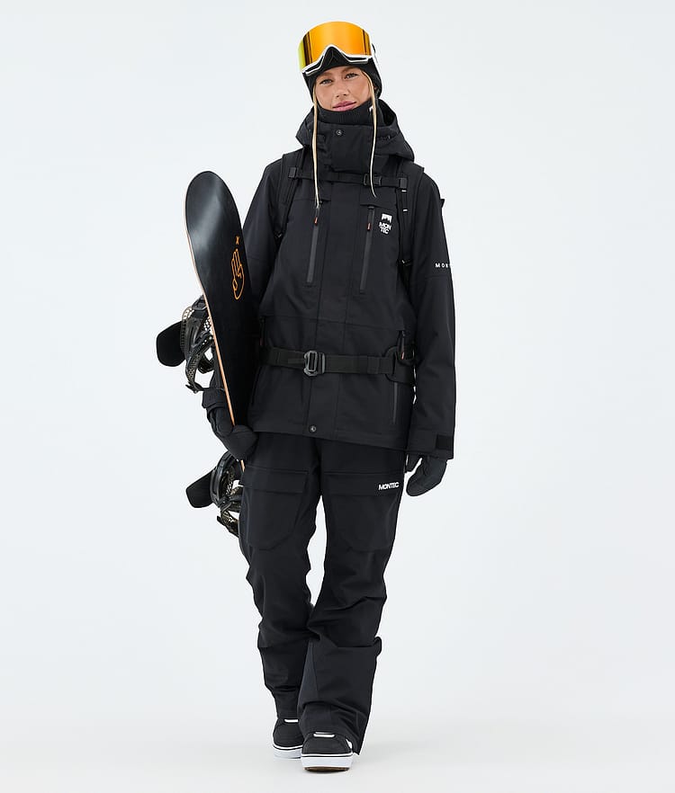 Fawk W Snowboard Jacket Women Black Renewed, Image 2 of 9