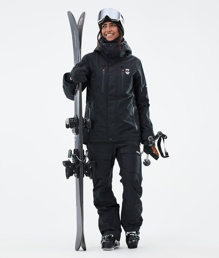 Fawk W Skijacke Damen Black, Bild 2 von 9