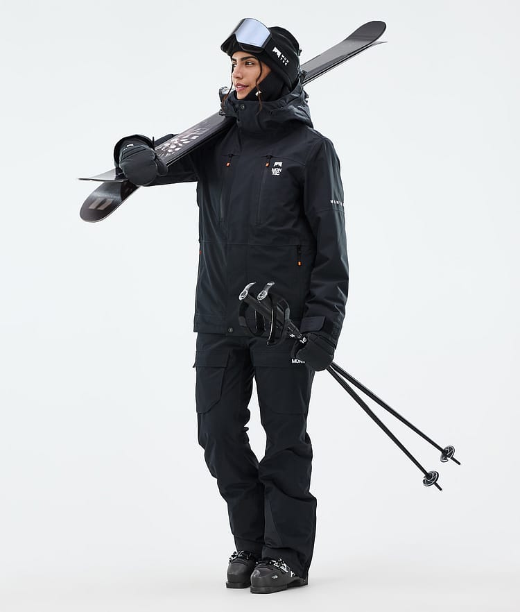 Fawk W Ski Jacket Women Black, Image 3 of 10