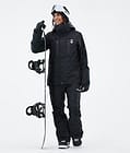 Fawk W Snowboardjacke Damen Black, Bild 2 von 9