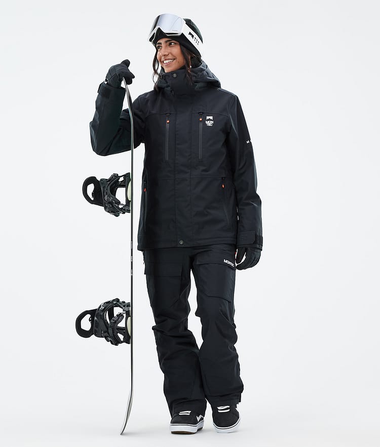 Fawk W Snowboardjacke Damen Black, Bild 2 von 9