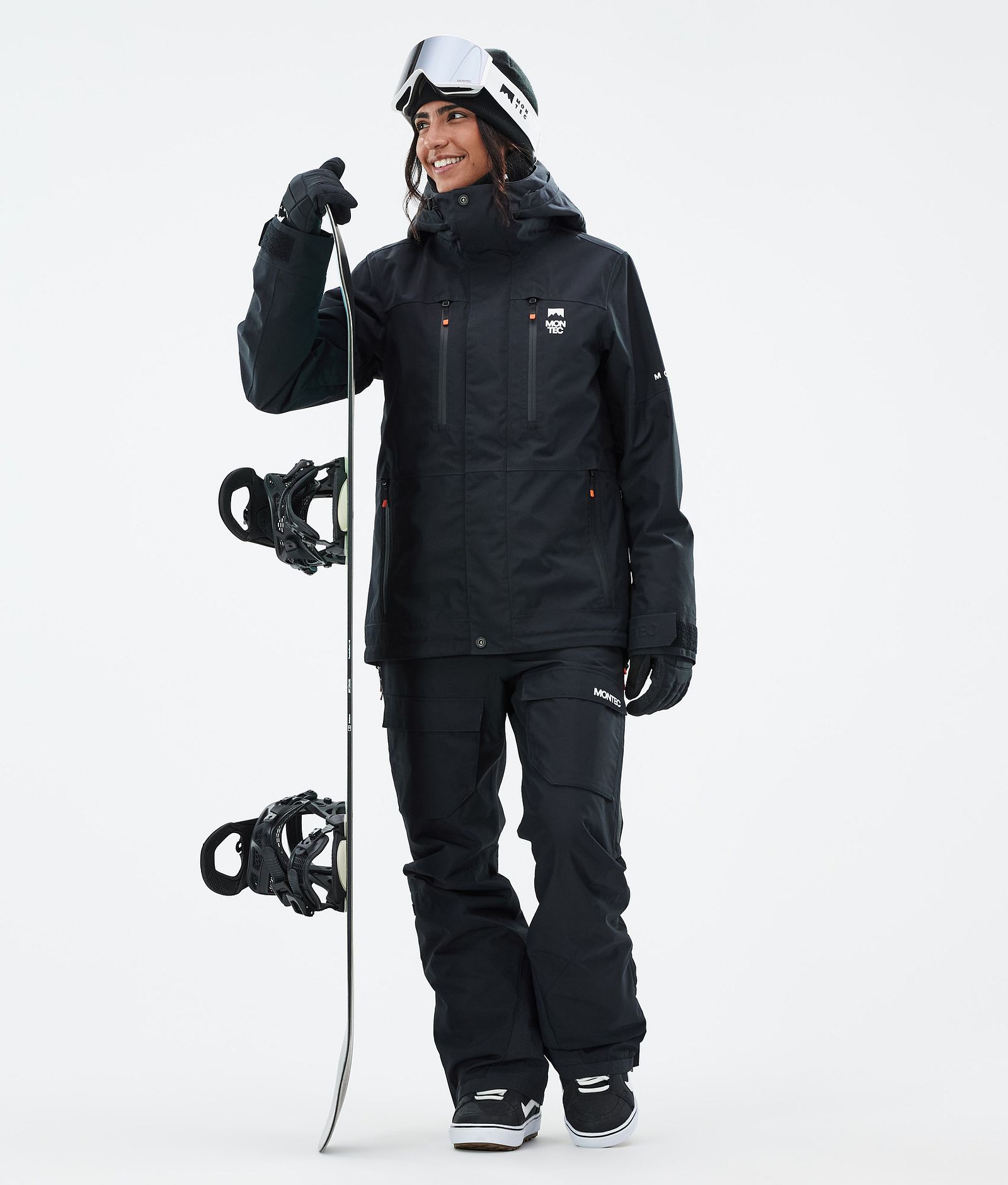 Fawk W Snowboardjacke Damen Black, Bild 2 von 9