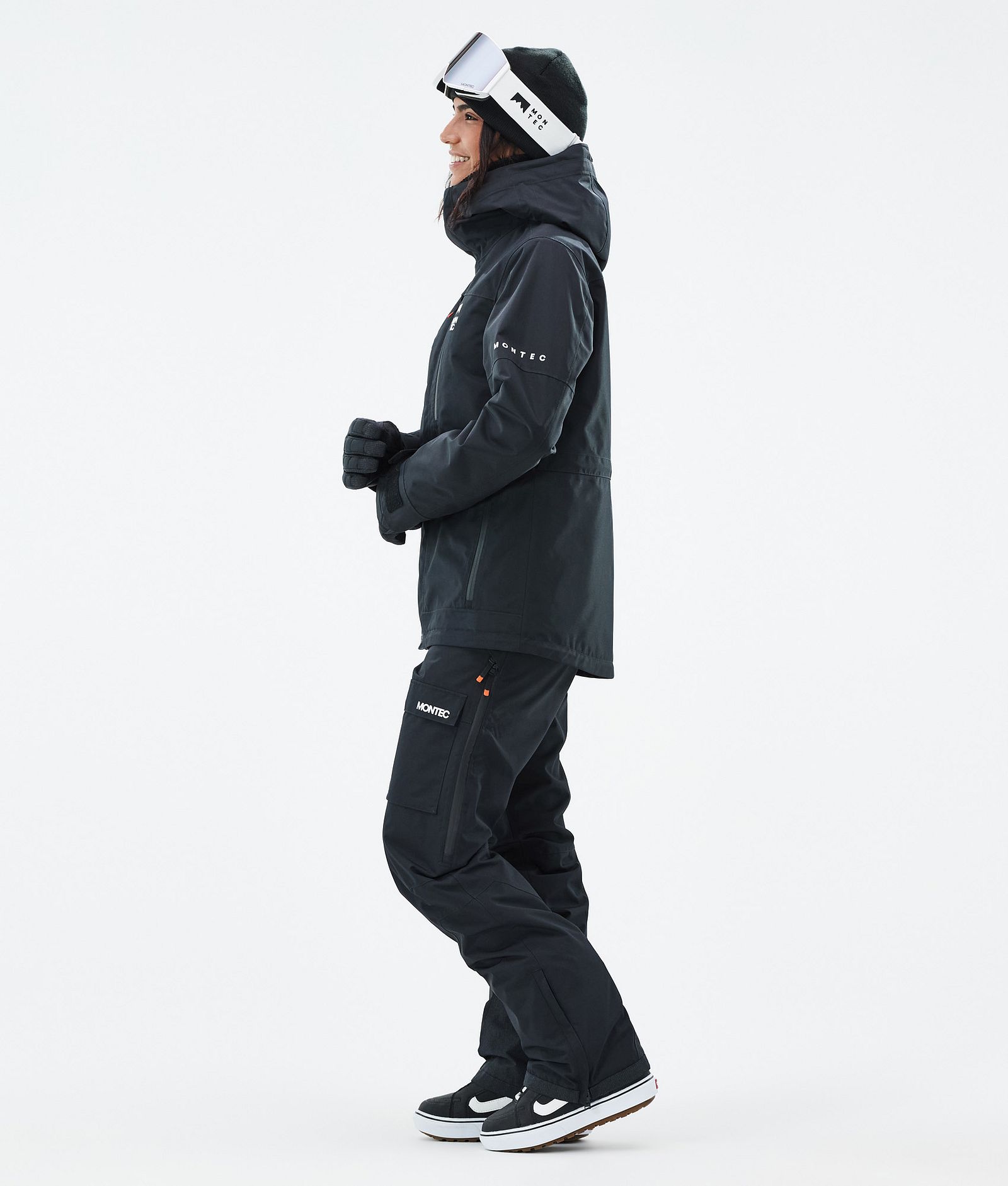 Fawk W Snowboardjacke Damen Black, Bild 3 von 9