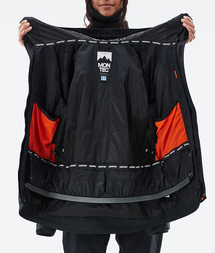 Fawk W Snowboardjacke Damen Black, Bild 9 von 9