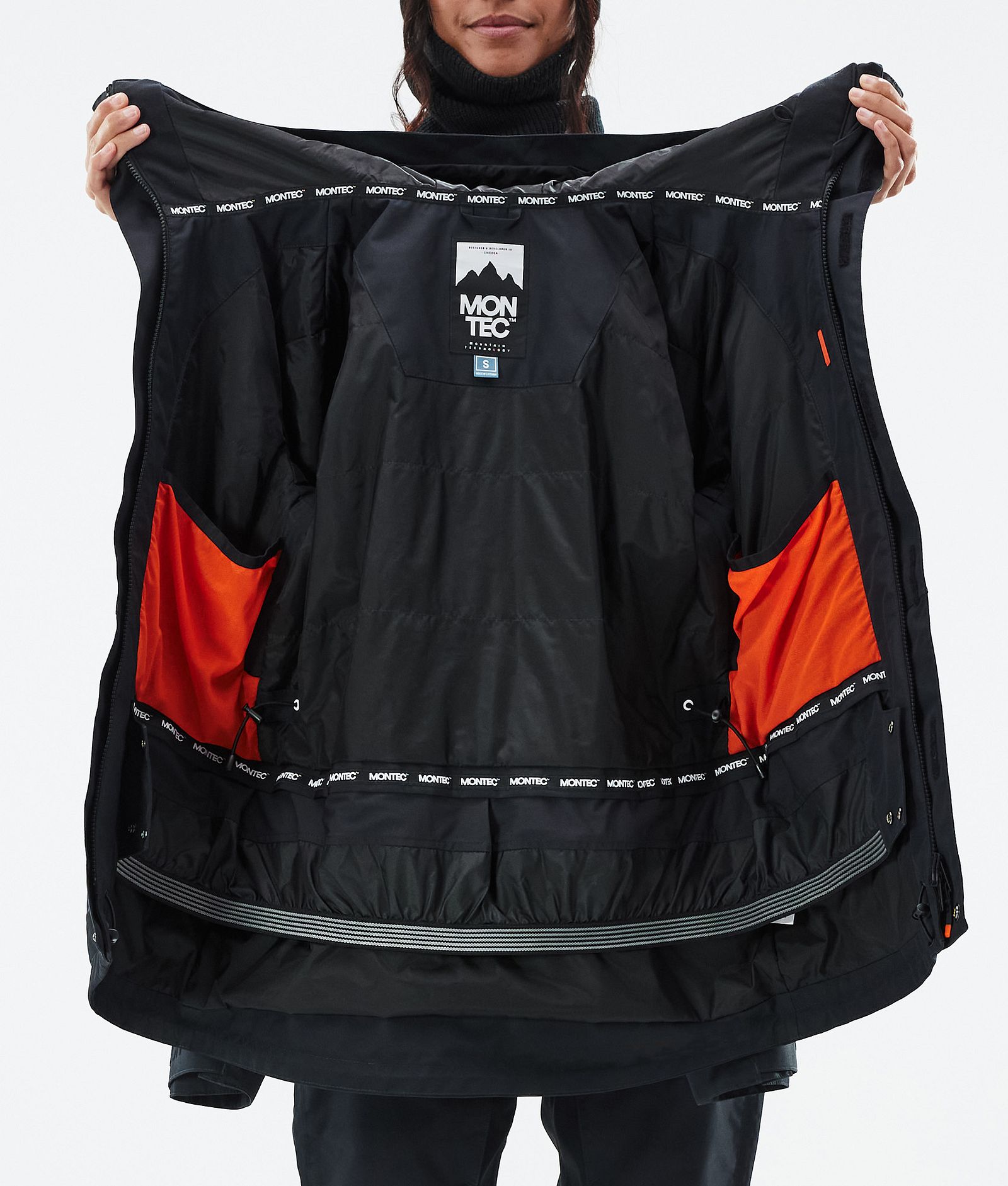Fawk W Snowboardjacke Damen Black, Bild 9 von 9