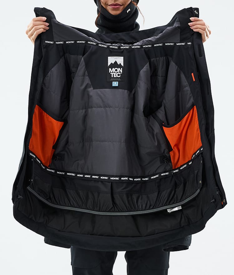 Fawk W Ski Jacket Women Black, Image 10 of 10