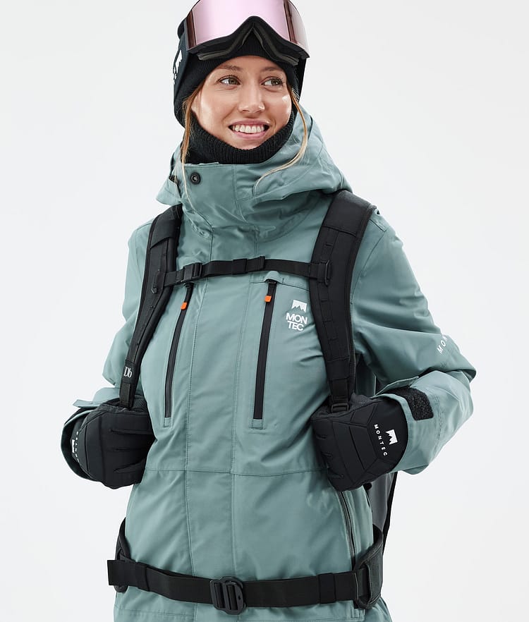 Fawk W Ski Jacket Women Atlantic, Image 2 of 10