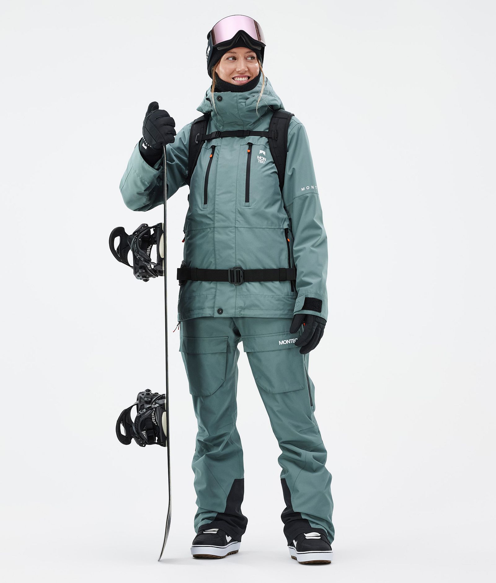 Fawk W Snowboard Jacket Women Atlantic, Image 3 of 10