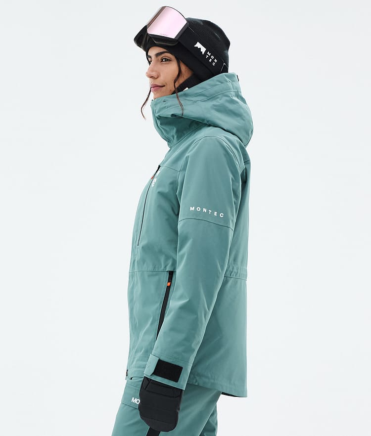 Fawk W Ski Jacket Women Atlantic, Image 6 of 10
