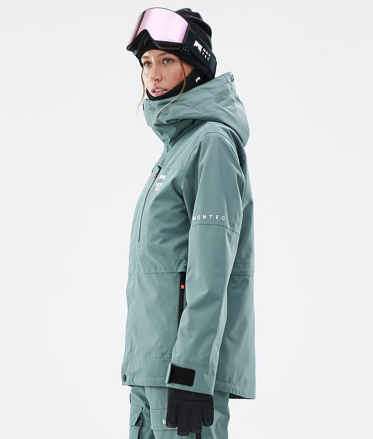 Fawk W Ski Jacket Women Atlantic, Image 6 of 10