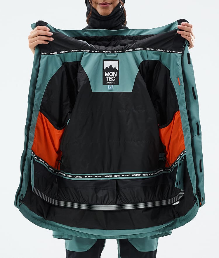 Fawk W Snowboard Jacket Women Atlantic, Image 10 of 10