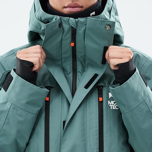 Front Zipper with Double Plackets Main Product Details Image,