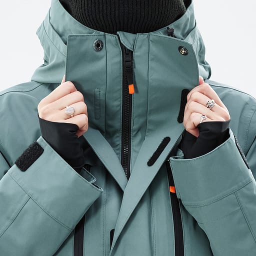 Front Zipper with Double Plackets Main Product Details Image,