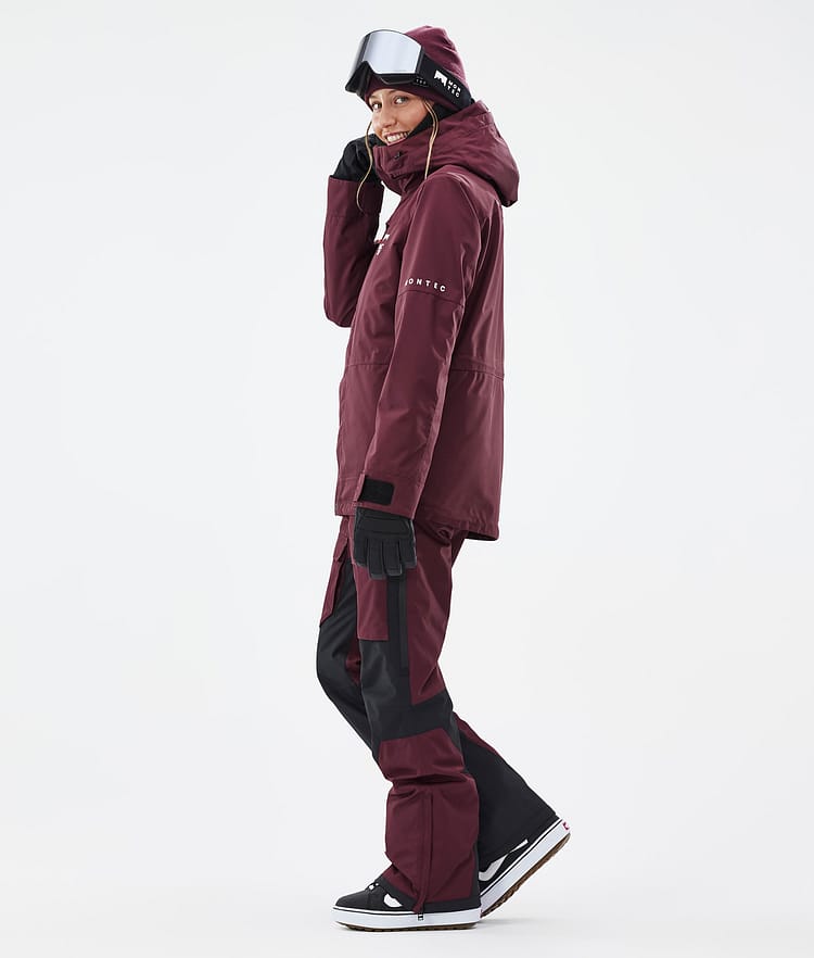 Fawk W Snowboard Jacket Women Burgundy, Image 4 of 10
