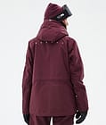 Fawk W Skijakke Dame Burgundy, Billede 7 af 10