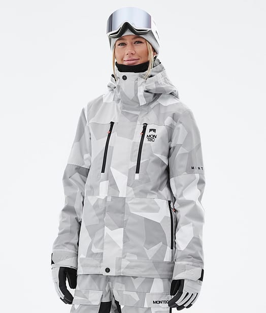 Fawk W Ski Jacket Women Snow Camo