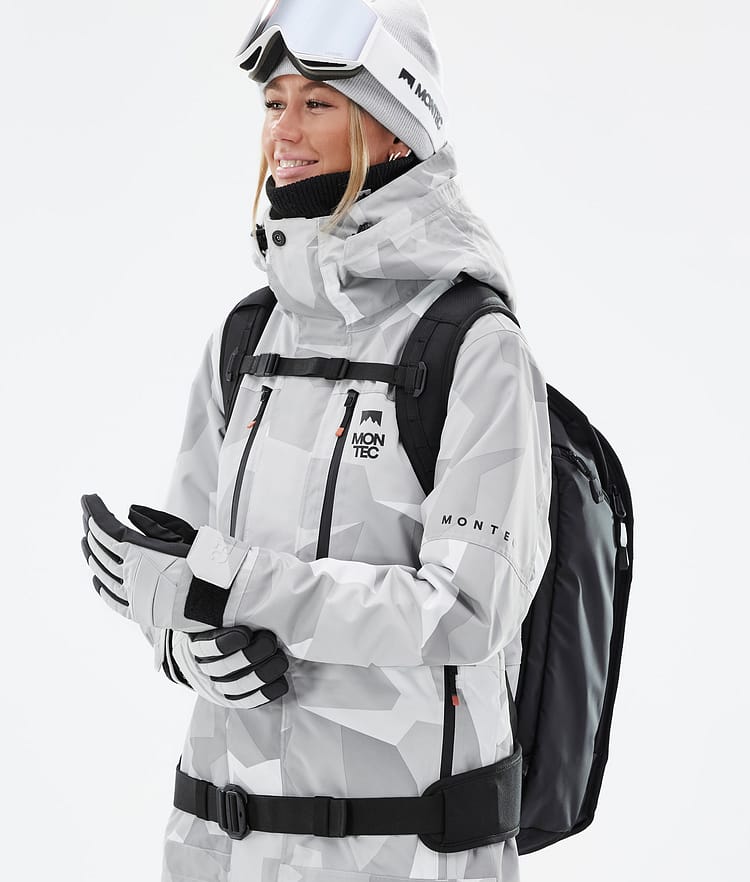 Fawk W Skijacke Damen Snow Camo