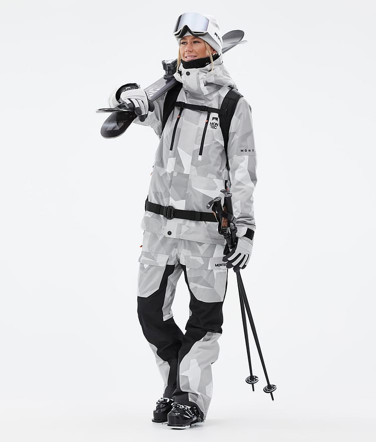 Fawk W Skijakke Dame Snow Camo, Billede 3 af 10
