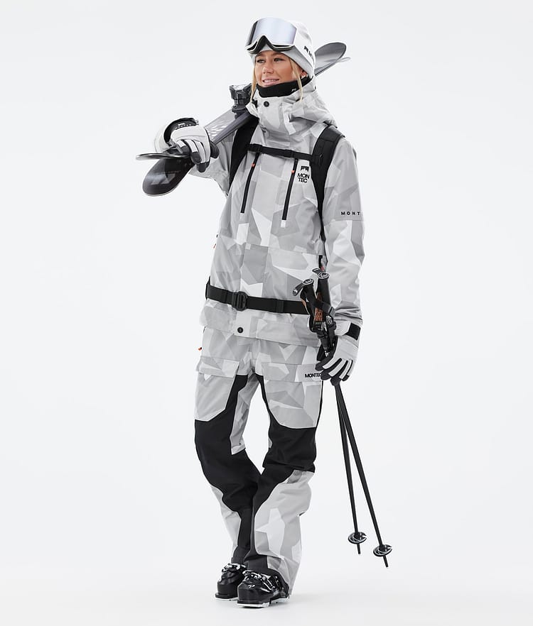 Fawk W Skijacke Damen Snow Camo