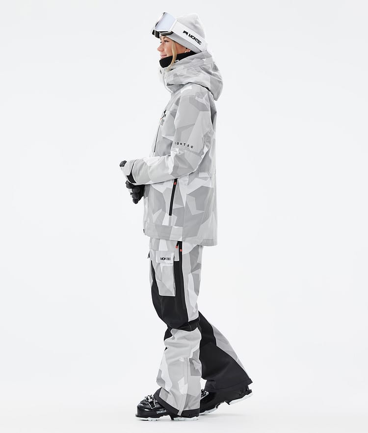 Fawk W Skijakke Dame Snow Camo, Billede 4 af 10