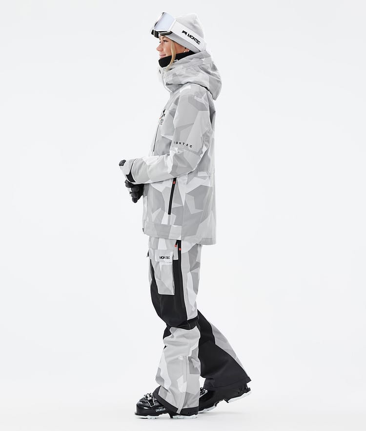 Fawk W Skijacke Damen Snow Camo