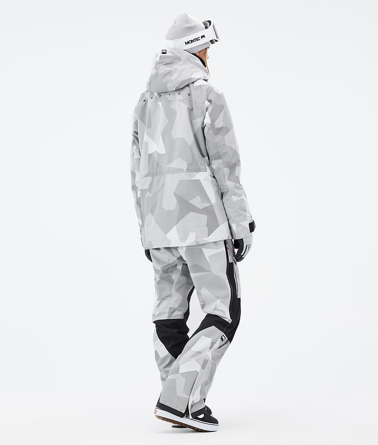 Fawk W Snowboardjakke Dame Snow Camo, Billede 5 af 10