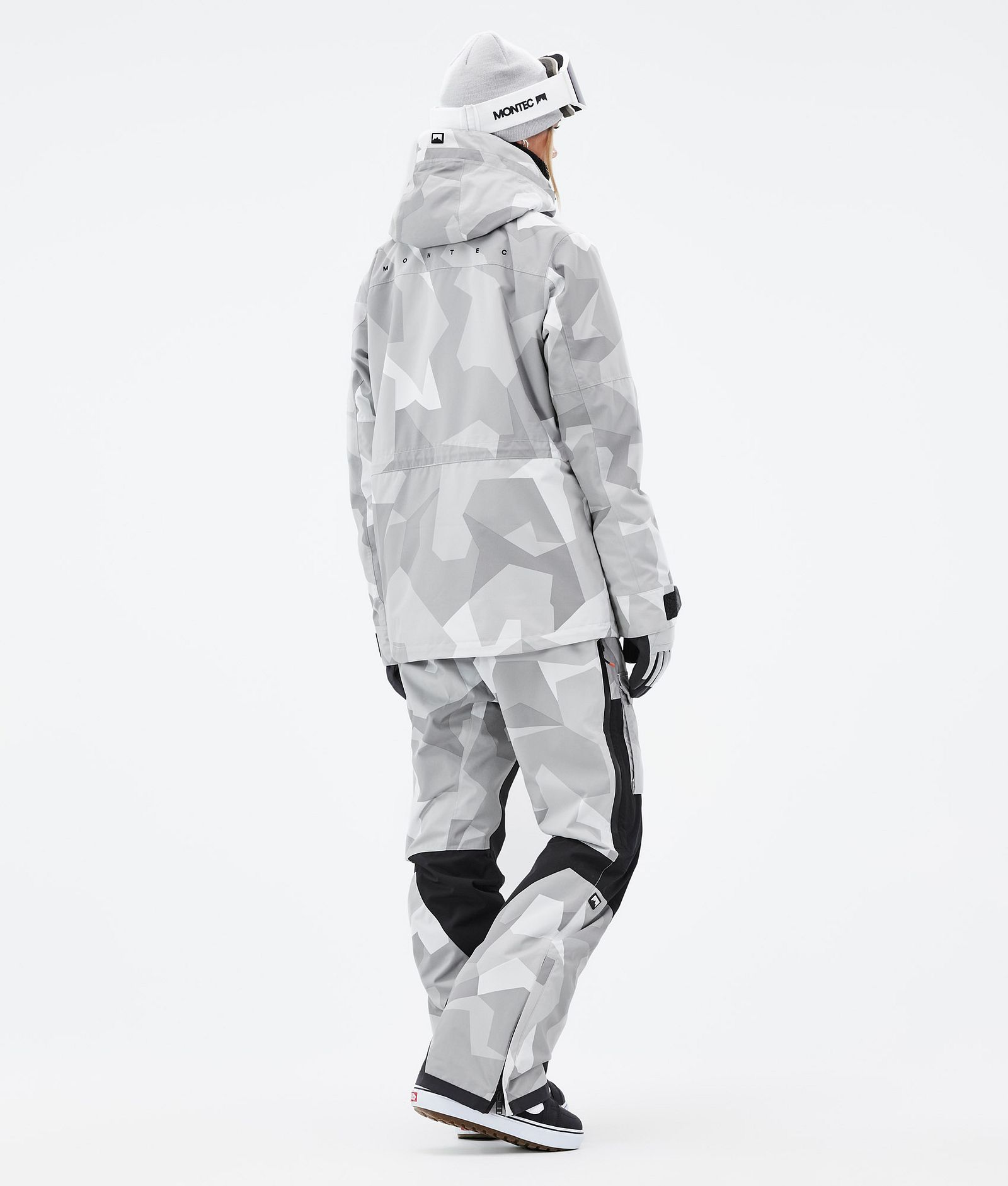 Fawk W Snowboardjakke Dame Snow Camo, Billede 5 af 10