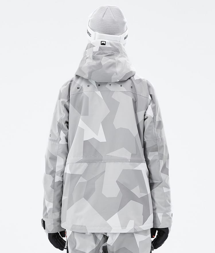 Fawk W Snowboardjakke Dame Snow Camo, Billede 7 af 10