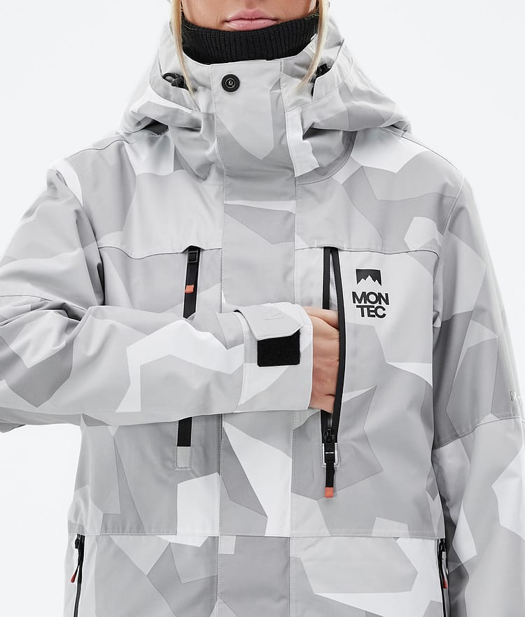 Fawk W Snowboardjakke Dame Snow Camo, Billede 9 af 10