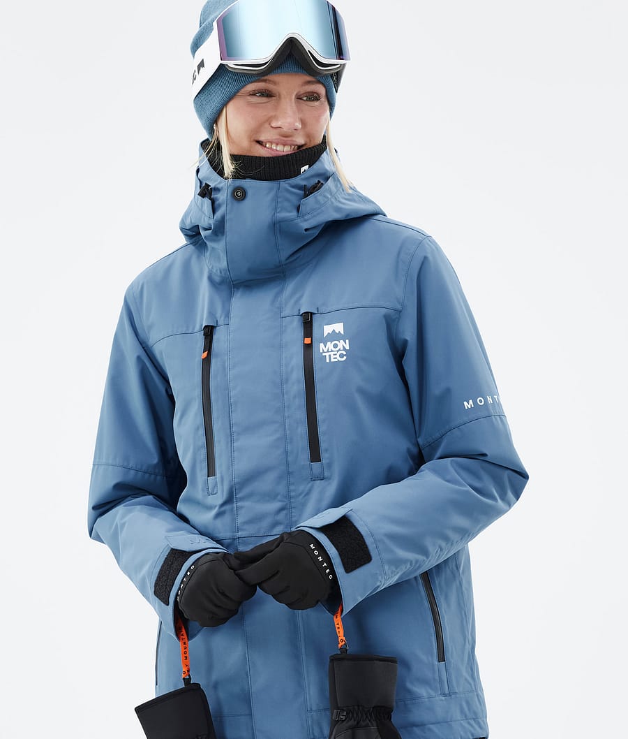 Fawk W Ski Jacket Women Blue Steel