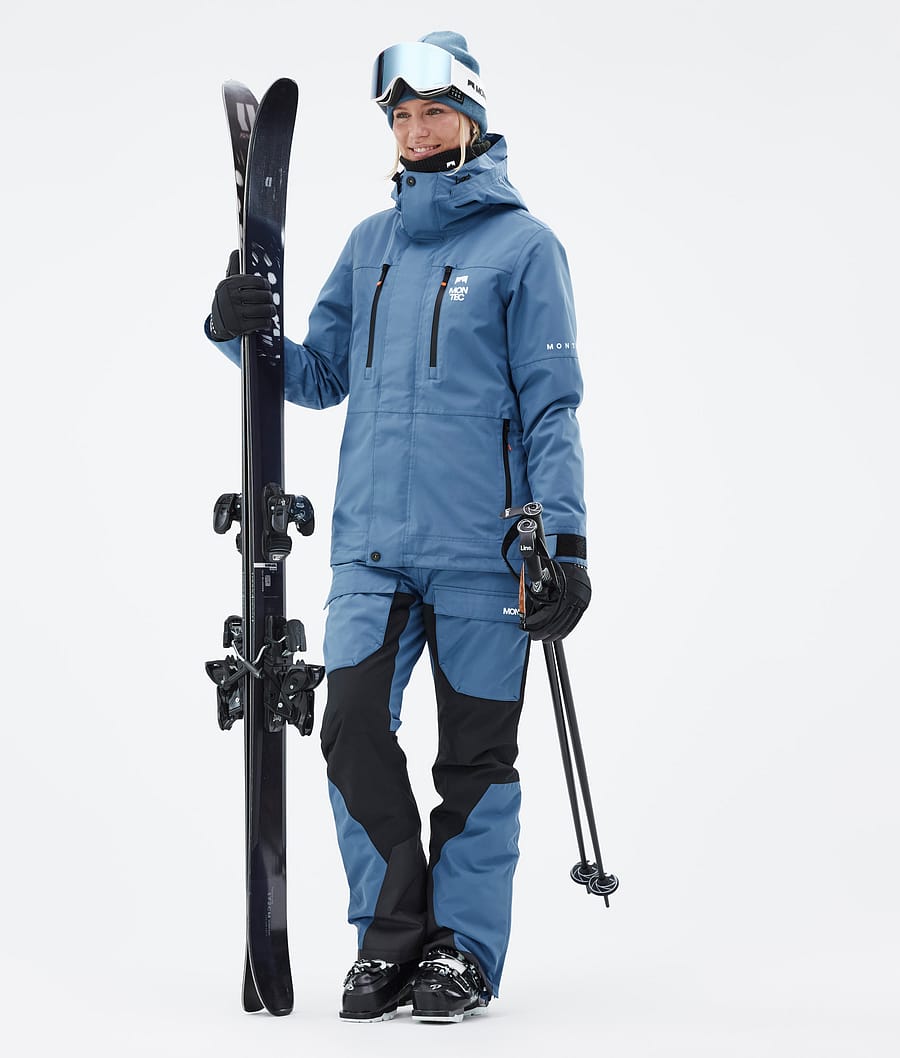 Fawk W Ski Jacket Women Blue Steel