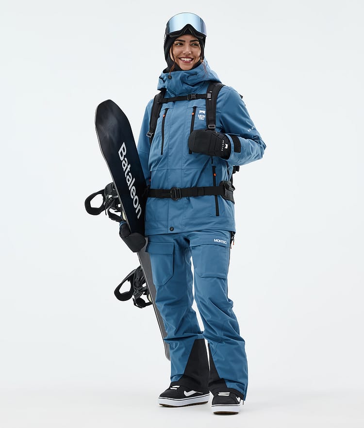 Fawk W Snowboard Jacket Women Blue Steel Renewed, Image 3 of 10