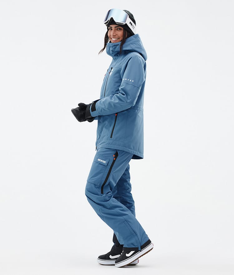 Fawk W Snowboard Jacket Women Blue Steel, Image 3 of 9