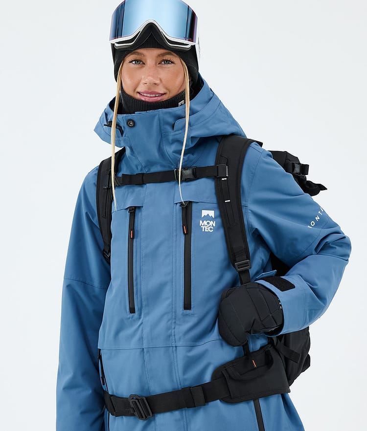 Fawk W Snowboard Jacket Women Blue Steel, Image 4 of 9