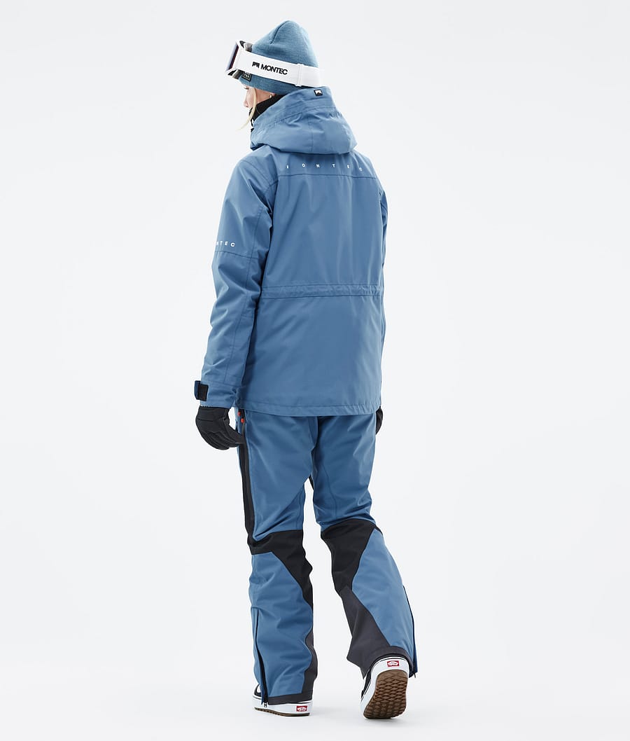 Fawk W Snowboard Jacket Women Blue Steel
