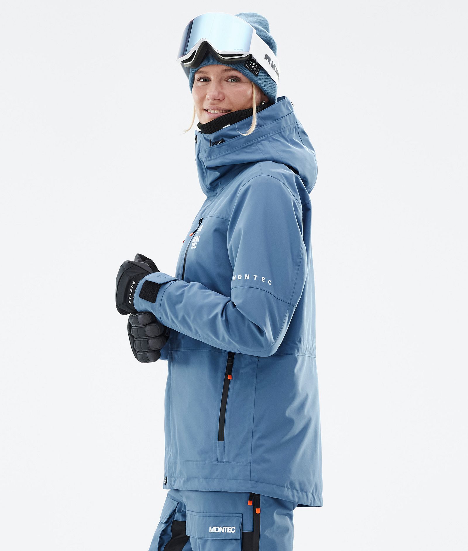 Fawk W Snowboard Jacket Women Blue Steel