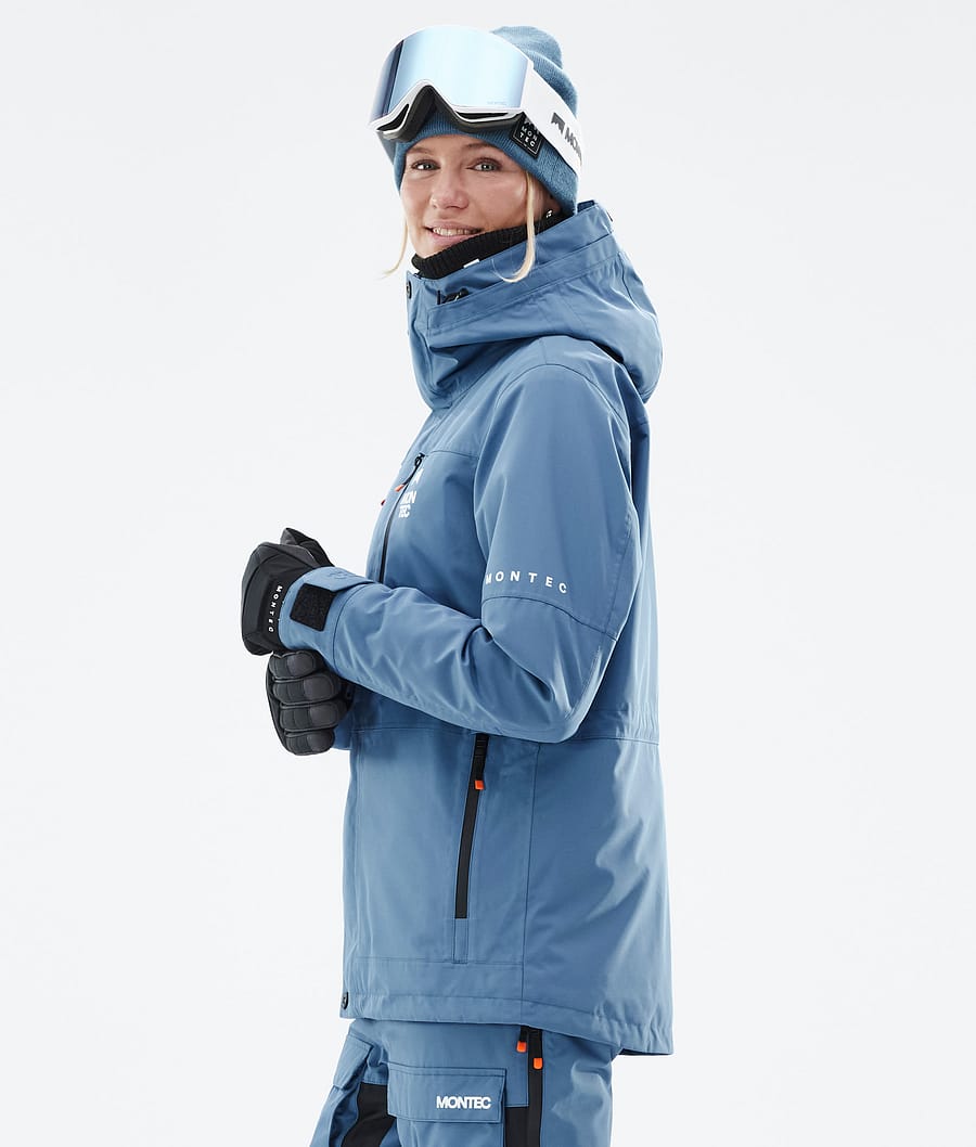 Fawk W Ski Jacket Women Blue Steel