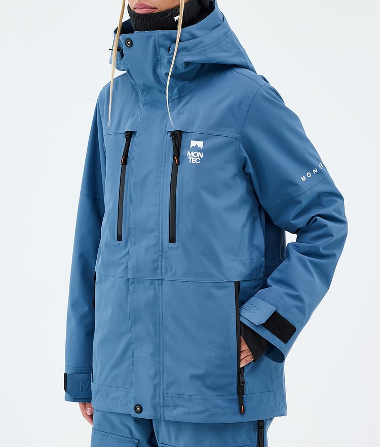 Fawk W Snowboard Jacket Women Blue Steel, Image 7 of 9