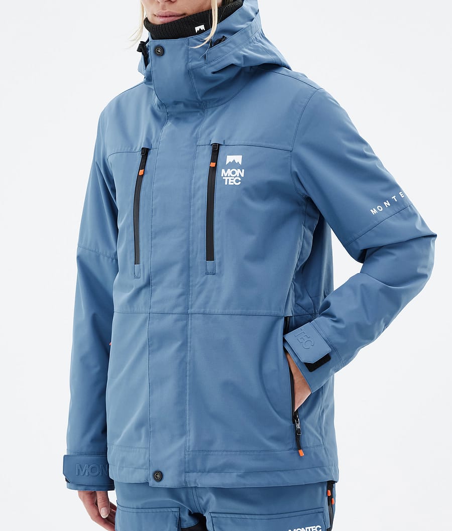 Fawk W Ski Jacket Women Blue Steel