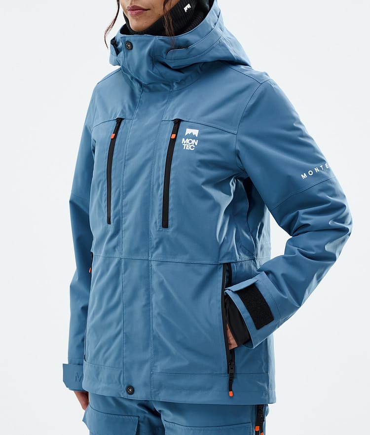 Fawk W Ski Jacket Women Blue Steel, Image 8 of 10