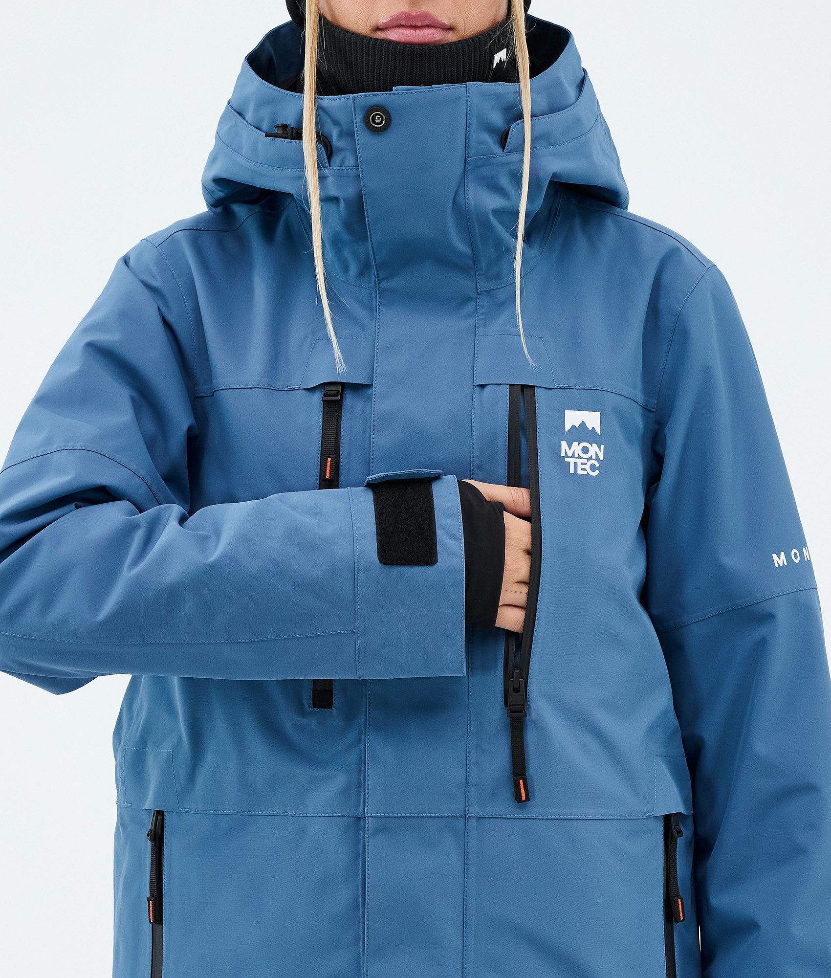Montec Fawk W Ski Jacket Women Blue Steel | Montecwear.com