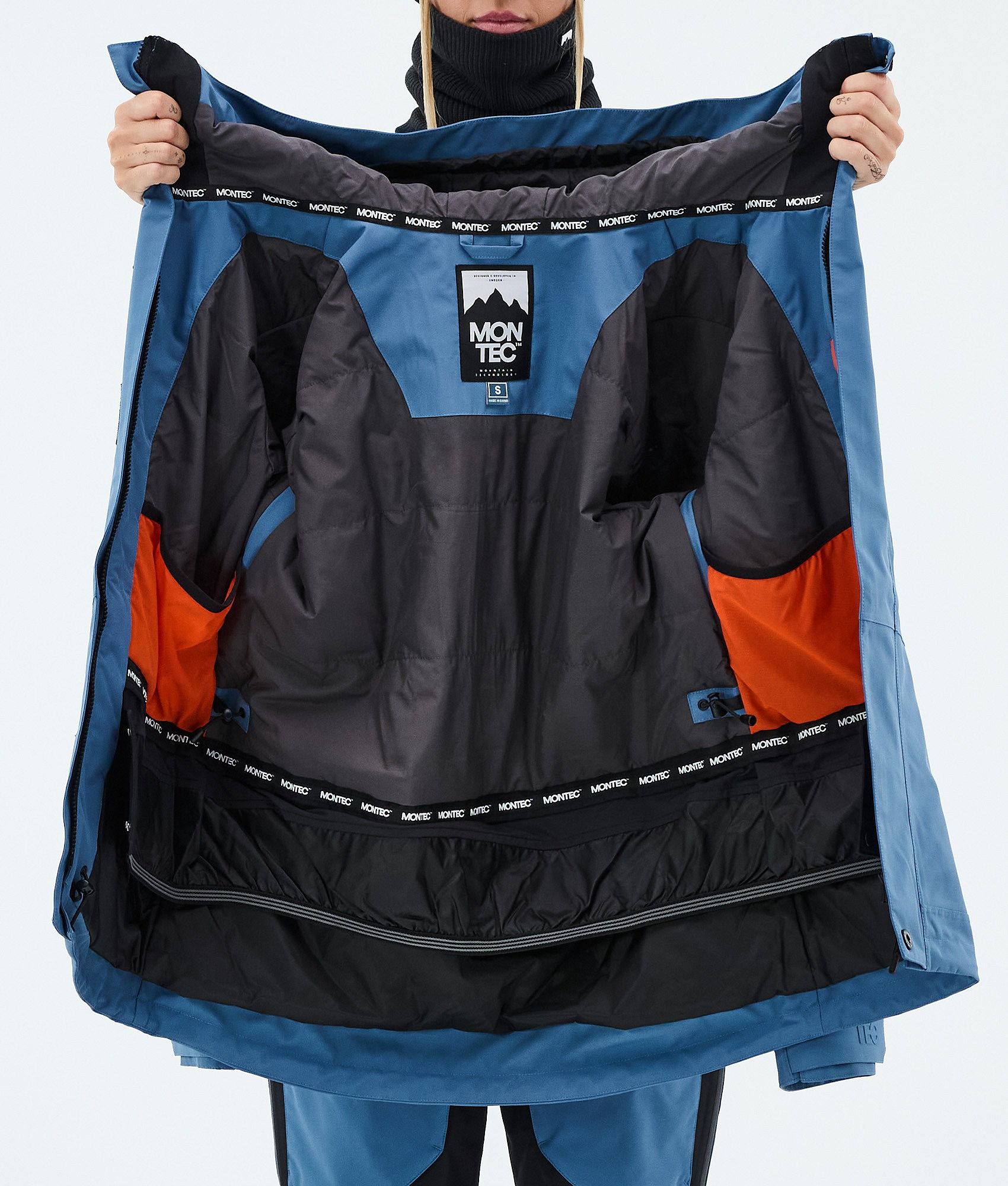 Montec Fawk W Ski Jacket Women Blue Steel | Montecwear.com